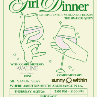 6/25 Girl Dinner At Phorage West Hollywood