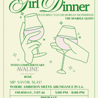 5/7 Girl Dinner At Phorage West Hollywood